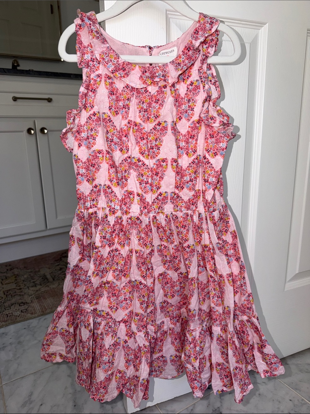 Crewcuts girls’ ruffle tiered sundress